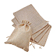 BENECREAT 24 PCS Large Size Burlap Bags with Drawstring Gift Bags Jewelry Pouch for Wedding Party and DIY Craft ABAG-BC0001-04-2