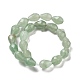Natürlichen grünen Aventurin Perlen Stränge G-P520-B16-01-3