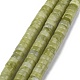 Jade xinyi natural hebras de cuentas de jade sureño chino G-Z006-C19-B-1