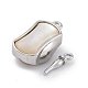 Прямоугольные латунные застежки-коробочки KK-P291-48P-02-2