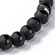 Frosted Glass Beads Stretch Bracelets BJEW-I296-09A-2