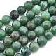 Chapelets de perles en jade africaine naturelle X-G-D840-53-6mm-A-4