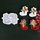 Weihnachtssocken Anhänger Silikonformen DIY-TAC0005-82-1