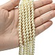 Eco-Friendly Dyed Glass Pearl Round Beads Strands HY-A002-6mm-RB003-4