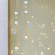 ガラスのラインストーンのペンダントの装飾  ぶら下げサンキャッチャー  真鍮パーツ  家の装飾のための  月と太陽と涙  カラフル  223~310mm  4個/セット HJEW-PH01748-7