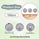 Perles de silicone écologiques de qualité alimentaire SIL-WH0010-10B-2