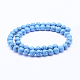 Chapelets de perles en turquoise synthétique G-F531-6mm-J03-2