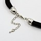 Tibetan Style Necklaces NJEW-MSMC002-01-4