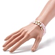 Glass Beads Stretch Bracelets Sets BJEW-JB06575-4