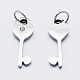 Eco-Friendly 316 Surgical Stainless Steel Micro Pave Cubic Zirconia Pendants RB-I078-70P-NR-2