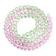 Chapelets de perles en verre transparente   X-GLAA-E036-07U-3