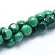 Natural Malachite Beads Strands G-D0011-06-6mm-1