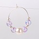 Perline acrilico trasparente charms in vetro di vino AJEW-JO00019-01-1