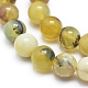 Opale jaune naturel brins de perles rondes G-M296-02-10mm-3