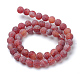 Natural & Dyed Crackle Agate Bead Strands G-T056-10mm-05-2