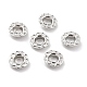 Rhodium Plated 925 Sterling Silver Grommet Eyelet Findings STER-Z001-005P-2