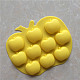 Stampi in silicone alimentare a forma di mela fai da te SOAP-PW0001-105-2