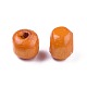 Dyed Natural Wood Beads TB092Y-10-1