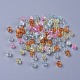 Baking Painted Crackle Glass Beads DGLA-X0006-4mm-13-2