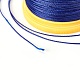 Cordón redondo de poliéster encerado YC-E004-0.65mm-N617-3
