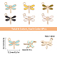 SUNNYCLUE Light Gold Plated Alloy Charms ENAM-SC0001-58LG-2