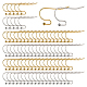 Sunnyclue 160 Stück 2 Style 316 Ohrringhaken aus chirurgischem Edelstahl STAS-SC0005-38-1