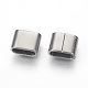 201 Stainless Steel Slide Charms STAS-G187-29P-A-2