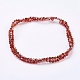 Electroplate Glass Beads Strands EGLA-J026-3mm-H12-2