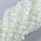 Perles en verre craquelé rondes claires 8mm pour diy bijoux X-CCG-Q001-8mm-01-1