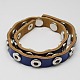 Leather Bracelet Makings X-AJEW-R024-04-2