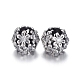Hollow 925 Sterling Silver European Beads OPDL-L017-065TAS-1