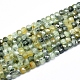 Chapelets de perles en préhnite naturelle G-D0003-B03-1