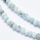 Natural Larimar Beads Strands G-K256-57A-3