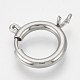 304 Stainless Steel Spring Ring Clasps STAS-T033-31B-2