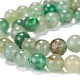 Natürlichen grünen Aventurin Perlen Stränge G-E380-02-6mm-9