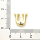 Стойки обшивки латунь кубического циркония бусы KK-L210-008G-U-3