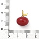 Ciondoli in plastica smaltata&nbsp;KK-G526-21G-04-3