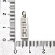 Латунные микро проложить кубического циркония подвески KK-P295-36P-3