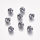 Electroplate Non-magnetic Synthetic Hematite Beads Strands G-K239-09A-3