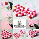 PandaHall Elite About 120 Pcs 35mm Wool Pompoms Multicolor Fuzzy Pom Poms Balls for DIY Doll Arts and Crafts Decorations PH-AJEW-WH0041-01-7