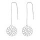 Trendy Brass Threader Earrings EJEW-BB21073-1