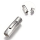 304 Stainless Steel Bayonet Clasps STAS-A035A-7MP-1