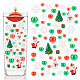 BENECREAT 149 PCS Christmas Vase Filler Pearls DIY-BC0009-60-1
