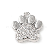 Латунные микро проложить кубического циркония подвески KK-P290-51P