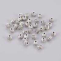 PandaHall 300pcs Antique Silver Tibetan Alloy Flower Spacer Beads Daisy  Metal Spacers for Bracelet Necklace Jewelry Making, 6x6x2mm