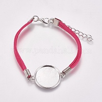 Creazione di braccialetti in finta pelle scamosciata&nbsp;MAK-WH0007-01B