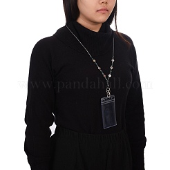 Tarjetero con correa para el cuello y tarjeta de identificación&nbsp;AJEW-PH01411