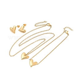 Sets aus Herzanhängern&nbsp;SJEW-P008-01G