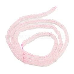 Fili di perline quarzo roso  naturale &nbsp;G-H042-B23-01