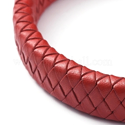Bracciali unisex in pelle intrecciata&nbsp;BJEW-JB04893-03